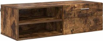 vidaXL Vidaxl - tv Cabinet Smoked oak 100.5 x 39 x 30 cm Engineered wood