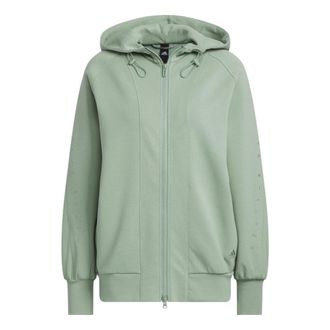 adidas (WMNS) adidas Premium Knit Jacket Green IK4292