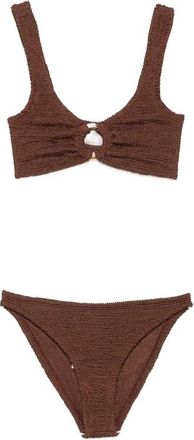Hunza G Julia Bikini - Dames - Bikinis - Bruin - ONE Size - Badmode