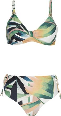 Lygia & Nanny Bikini con motivo geometrico - Verde