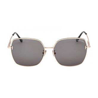 Tom Ford FT1250-K28A Square Full Rim Sunglasses - Rose gold