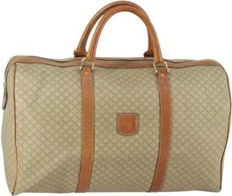 Celine Pre-owned Weekend Bags, female, Beige, Size: ONE SIZE Pre-owned Vintage Weekend Bag