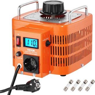 OEM 3000va Automatischer Stelltransformator Mit Variabler Spannung, 10 Ampere, 230 V Eingang, 0-300 V Ausgang, Wechselspannungsregler, Mit Lcd-display, 4 