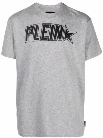 Philipp Plein T-shirt Plein Star con stampa - Grigio