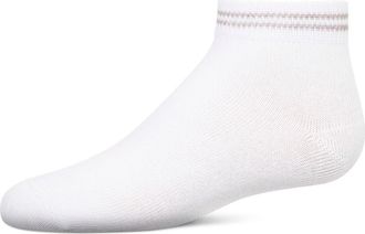 MeMoi Ziggy Double Ring Anklet Sock in Tan at Nordstrom, Size 6-12M