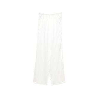 Co Straight Trousers, female, White, Size: XS Elastic Waist Pant