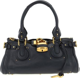 Chloé Navy Blue Paddington Shoulder Bag