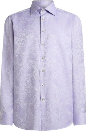 Etro Camicia con stampa paisley - Viola