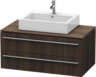 Duravit Duravit X-large Mueble De Pared Para Consola 6716, 2 Cajones, 1000mm, Color (frente/cuerpo): Casta&ntilde;o Oscuro - Xl671605353
