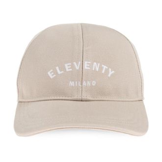 Eleventy Pet met Klep - Heren - Petten - Beige - ONE Size - Katoen - Accessoires