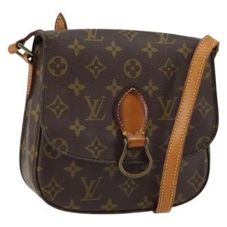 Louis Vuitton Pre-owned Cross Body Bags, female, Brown, Size: ONE SIZE Pre-owned Canvas Cross Body Bag