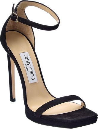 Jimmy Choo London Alva 120 Suede Sandal