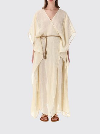 120% Lino Abito Donna colore Naturale