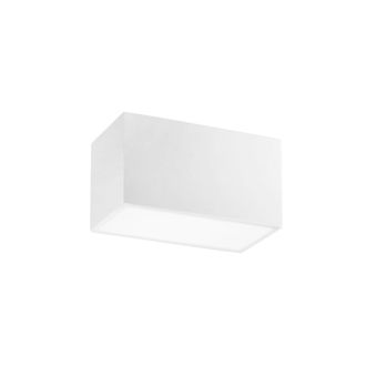 Luce-Ambiente-Design Plafonera Living en Yeso Blanco Pintable 23 Cm