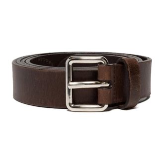Prada Belts, male, Brown, Size: 100 CM Leather Belt