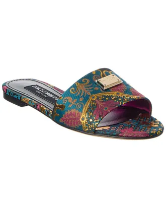 Dolce & Gabbana Dnu Inv Dolce & Gabbana Dg Jacquard Canvas Flat