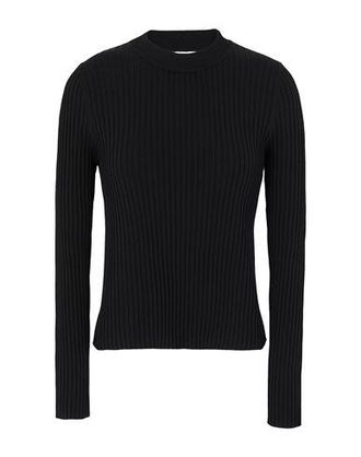 8 by YOOX KNIT CUT-OUT DETAIL CREWNECK SWEATER