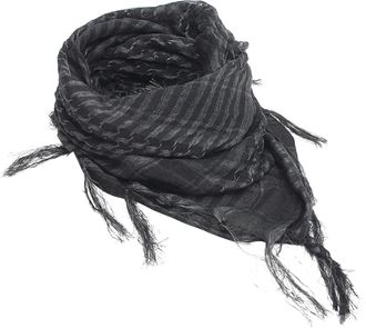 Generic Shemagh Scarf Men Soft Basic Sense Retro Unisex Scarve Warm Accessories Classic Scarves Elegant Shawls Smooth Stretchy Scarve Long Crinkled Thick Shaw