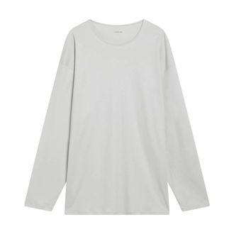 Christophe Lemaire Long Sleeve Tops, male, White, Size: S LS T-Shirt