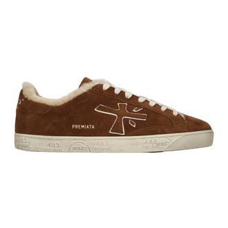 Premiata Steven Sneaker - Shoes - Hombre - Marr&oacute;n - 43 EU