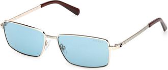 Guess GU00273 32V Mens Sunglasses Gold Size 56