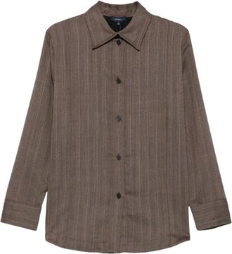 SOEUR Camicia Lisbonne - - Blouses & Shirts - Donna - Marrone - S