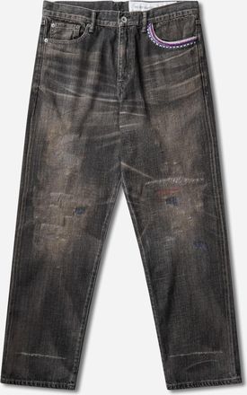 Neighborhood Men s Savage Denim DP Basic Pants Black