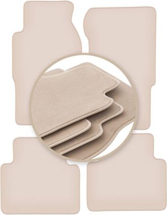 OEM Alfombrillas Beige Premium Para: Nissan Patrol Y61 Gu Gr Todoterreno 1998-2004