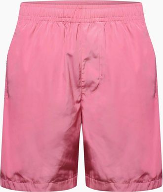 Lacoste Mens Showerproof Taffeta Shorts - Pink - Size: 35/34/32