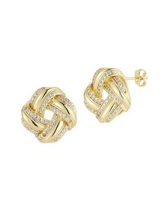 Sphera Milano Plated Cz Earrings