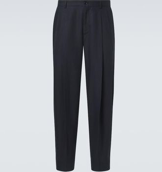 Dolce & Gabbana Linen tapered pants