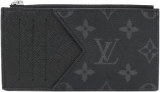 Louis Vuitton Pre-owned Wallets, male, Black, Size: ONE SIZE Pre-owned Business card case