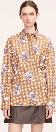 Rebecca Taylor Gingham Daisy Button Down