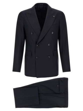 Tagliatore Virgin Wool Two-Piece Mens Suit
