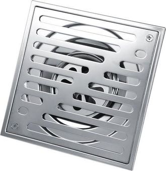 OEM Desag&uuml;e Cuadrado De Acero Inoxidable Para Suelo, Puerta De Desag&uuml;e Para Ducha De Ba&ntilde;o A Prueba De Olores, Gran Di&aacute;metro (150 X 150 Mm)