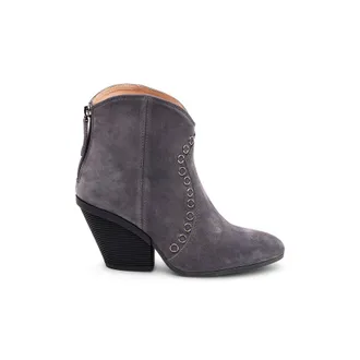 Hogan Eyelet-Embellished Suede Boots