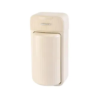 OEM Caja Organizadora Para Brochas De Maquillaje, Crema Facial, Cosm&eacute;ticos, Tocador, Organizador De Ba&ntilde;o De Pared, Color Blanco Crema