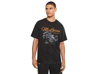 Puma McLaren Racing Graphic T-Shirt 2.0 Mens T Shirt Puma Black : 2XL, Cotton