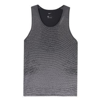 Nike Running Run Division Pinnacle Tank Grey Black DA1297-010