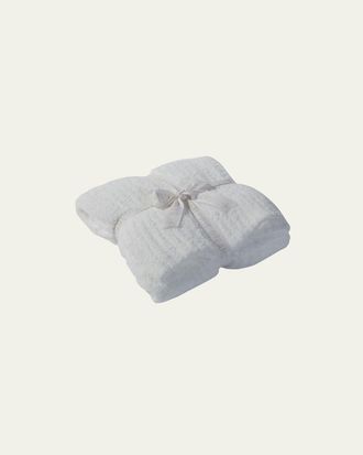 Barefoot Dreams CozyChic Ribbed Throw Blanket