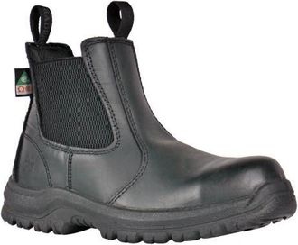 Moxie Trades Moxie Angelina Womens Composite Toe Work Boot in Black at Nordstrom, Size 6.5