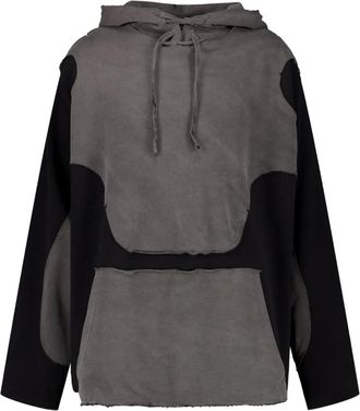 Lueder Armour tweekleurige hoodie - Grijs