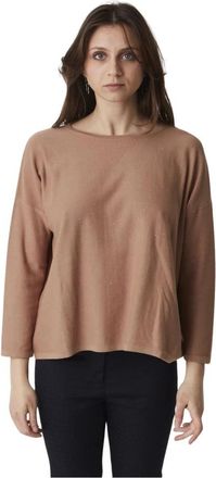 KANGRA Micro Style voor ultieme prestaties - Dames - Longsleeves - Bruin - XS - Tops