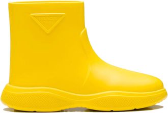 Prada Logo Rubber Boots