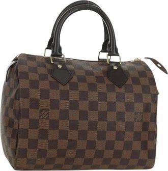 Louis Vuitton Pre-owned Handbags, female, Brown, Size: ONE SIZE Pre-owned Damier Ebene Hand Bag