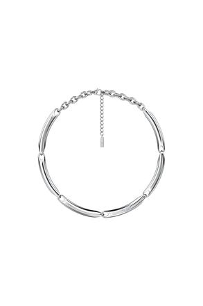 Diesel Stainless steel chain necklace - Necklaces - Unisex - Silver