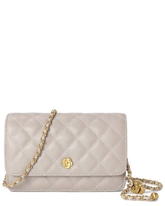 Tiffany & Fred Quilted Caviar Leather Crossbody