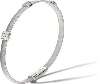 Marco Bicego Masai Stackable Armband met Diamanten - Dames - Armbanden - Grijs - ONE Size - Accessoires