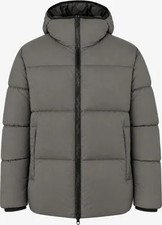 Genti Monogram Winterjas Knox | Donkergrijs