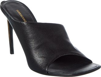 Ferragamo Nymphe Leather Sandal